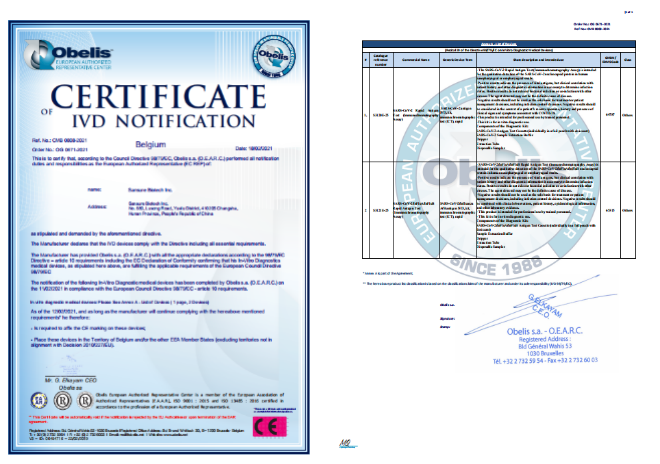 Sansure Biotech’s Novel Coronavirus (SARS-CoV-2) and Influenza A/B Virus Nucleic Acid Diagnostic Kit Obtained EU CE Certification