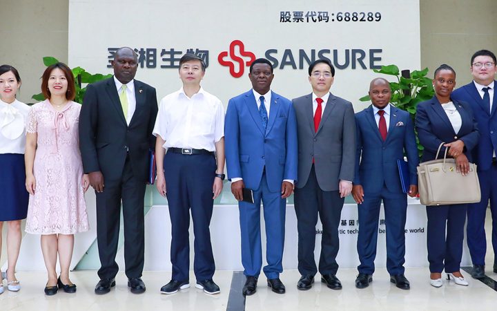 Ambassadors of Malawi to China visited Sansure Biotech